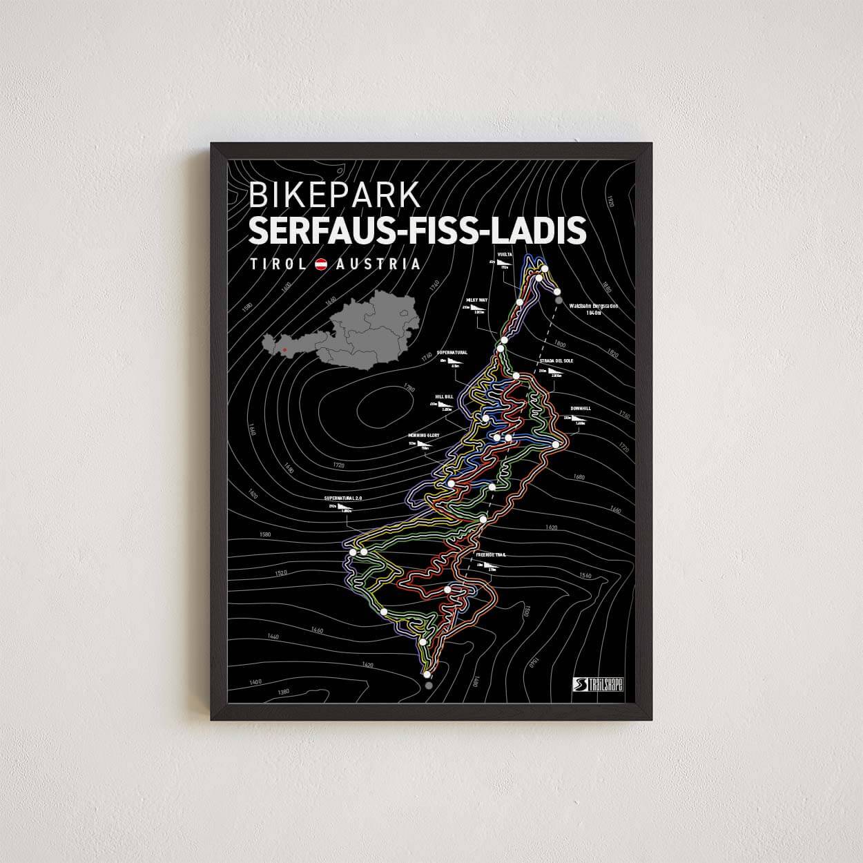Trailmap bikepark Serfaus-fiss-ladis TrailShape