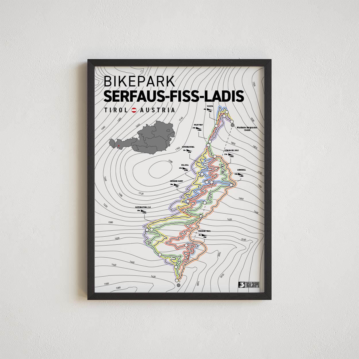 Trailmap bikepark Serfaus-fiss-ladis TrailShape