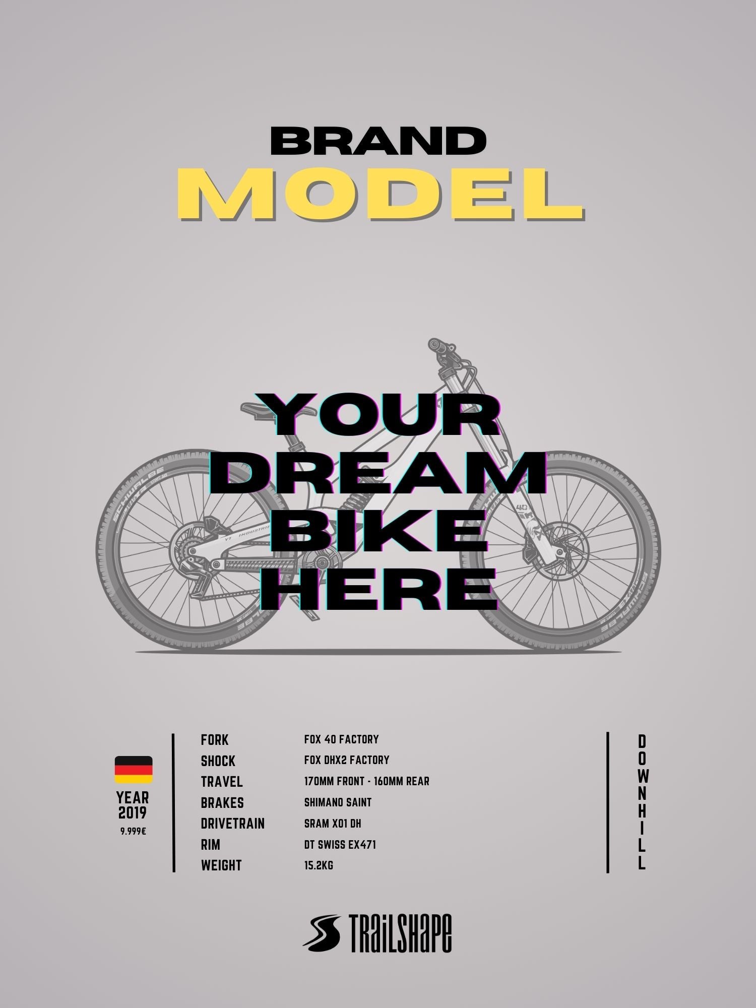 Custom DreamBike Poster