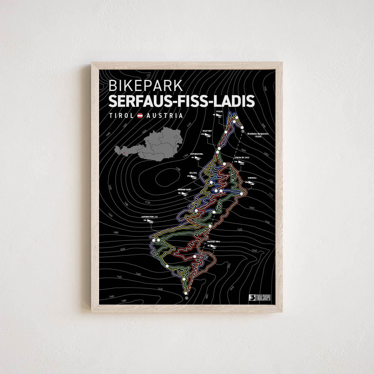 Trailmap bikepark Serfaus-fiss-ladis TrailShape