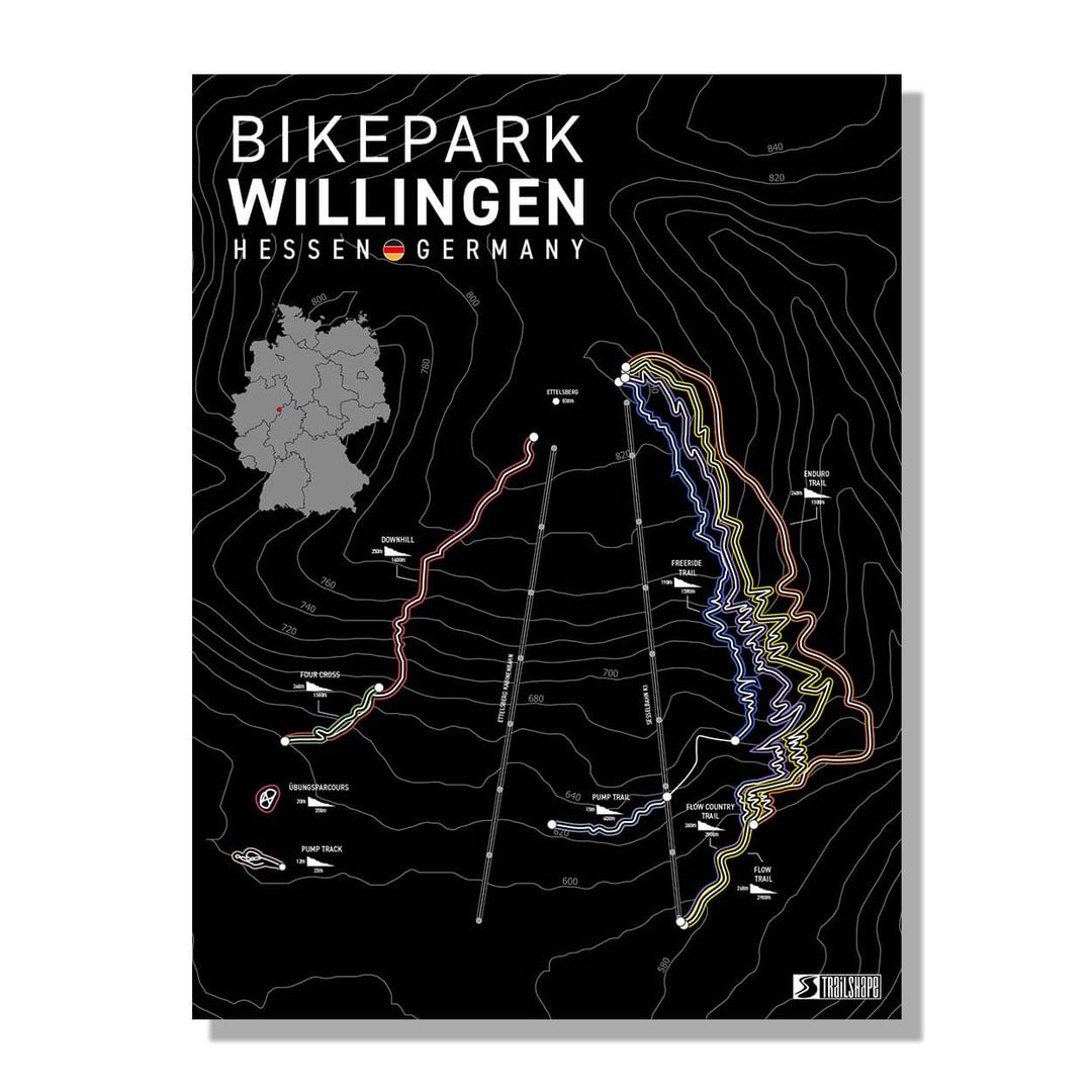 mountainbike routes willingen BikePark Poster - Perfekt für Fans Colour:Rich Burgundy PLU_78783 One Piece: 10 Facts